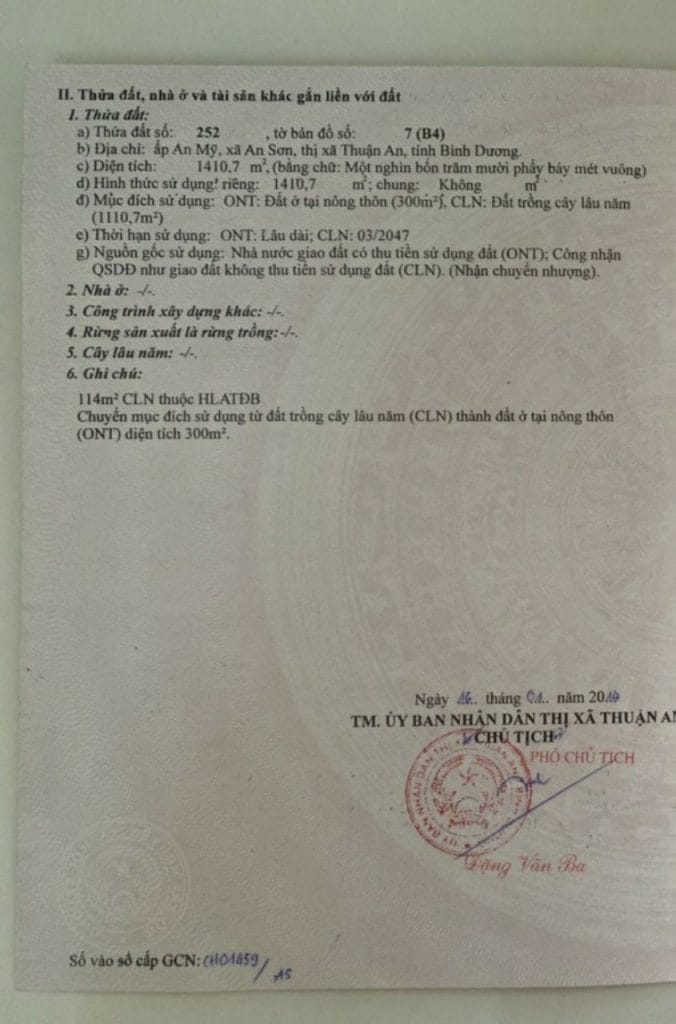 Sổ hồng đất